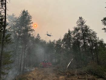 Acre Wildfire Near Grayling Down To Acres Evacuation Order