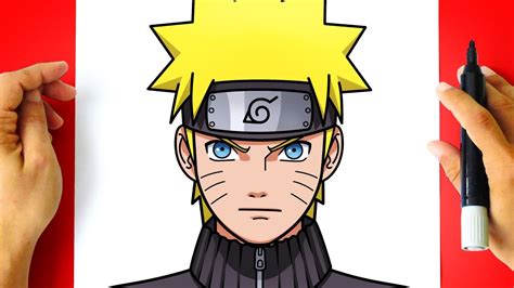 Como DESENHAR O NARUTO Passo A Passo Como DIBUJAR A NARUTO