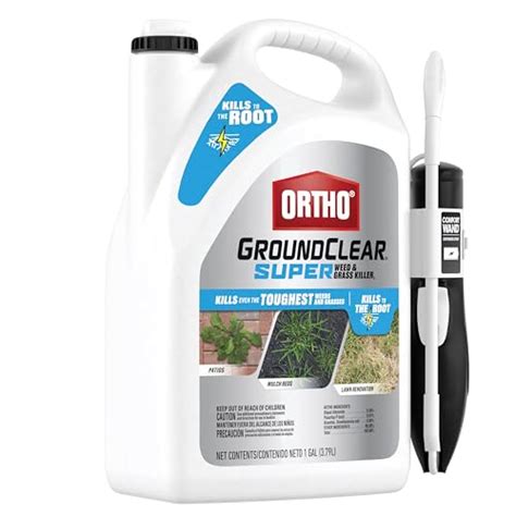 Ortho Groundclear Super Weed And Grass Killer1 With Comfort Wand Kills To The Root Fast Acting