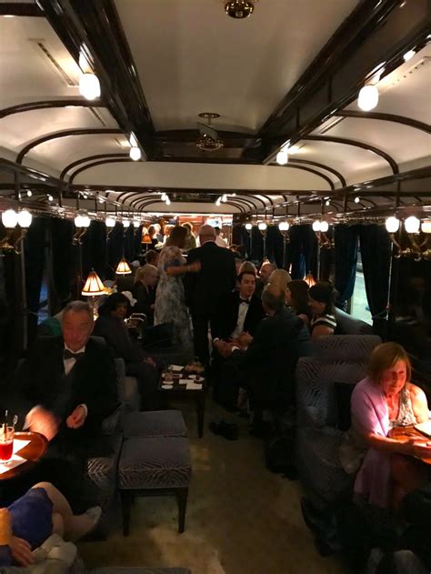 Dining On The Orient Express Train! Our Anniversary Meal – And Bar Car ...