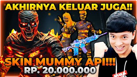 AKHIRNYA KELUAR JUGA YANG DITUNGGU SKIN MUMMY API DAN M416 MUMMY BIRU