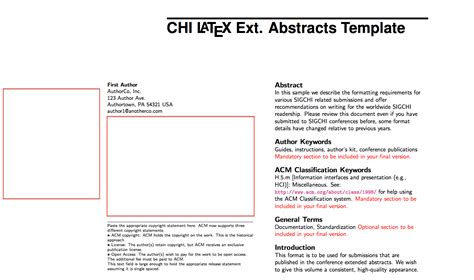 graphics - Adding a picture before abstract in extended abstract format ...