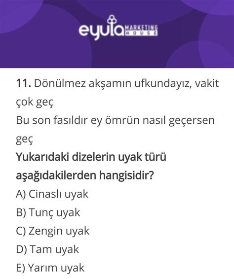 Cevap Cinasli Kafiye Deniliyor Sebebi Nedir Eodev