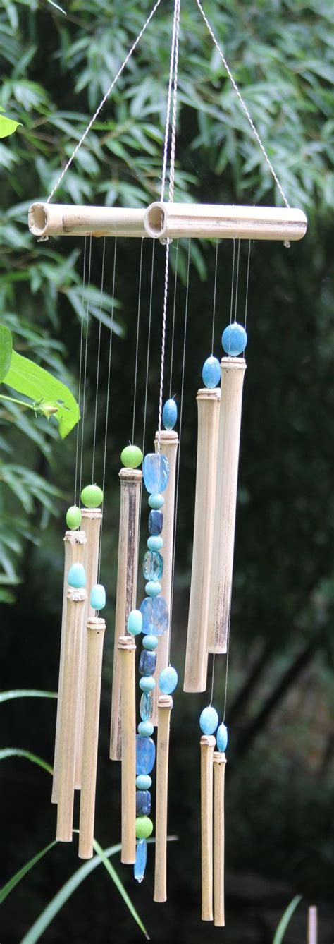 beautiful hand crafted bamboo wind chimes   kiefferskrafts