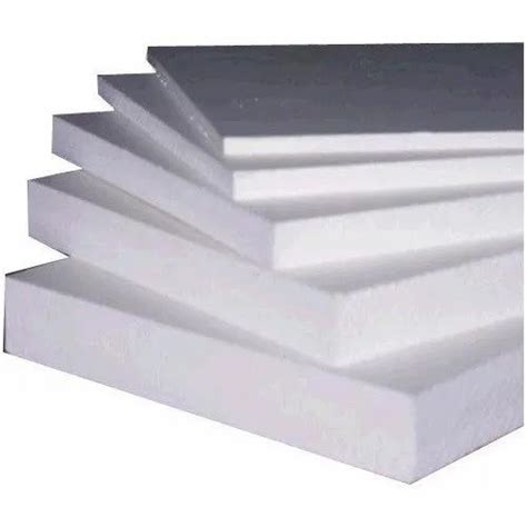 Rectangle White Normal Eps Industrial Thermocol Sheet For Packaging