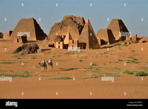 Meroe pyramids hi-res stock photography and images - Alamy