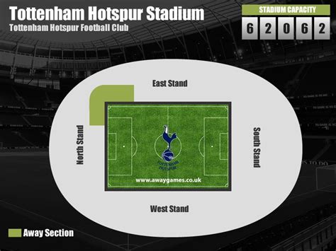 43++ Tottenham wembley seating plan away fans