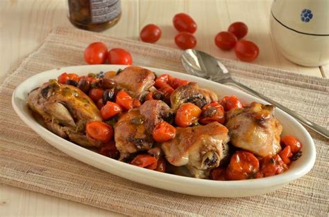 Ricetta Pollo Al Forno Con Pomodorini E Olive La Cucina Imperfetta