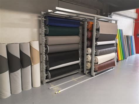 Rack Para Rollos De Tela Soluci N Para La Industria Textil