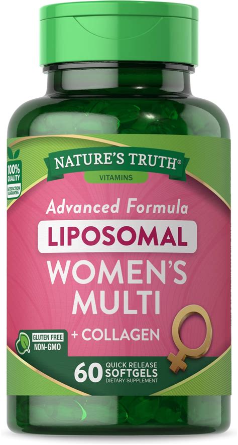 Amazon Nature S Truth Liposomal Multivitamin For Women With