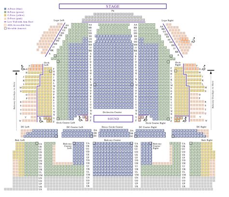 Proctors Theater Seating Chart Cabinets Matttroy