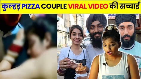 Kulhad Couple Viral Video Today । Kulhad Couple । Kulhad Pizza Couple