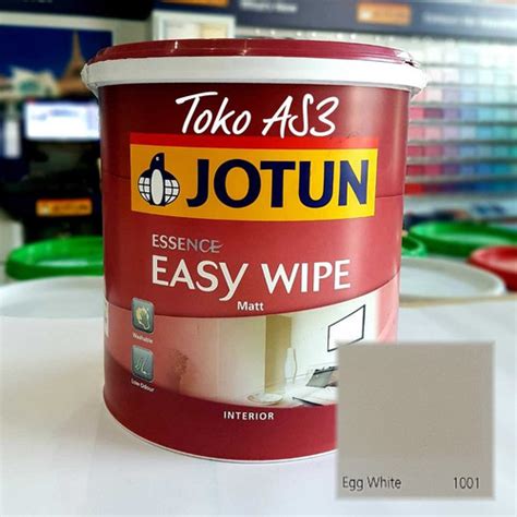 Jual Cat Tembok Jotun Essence Easy Wipe Egg White 1001 Kota Medan