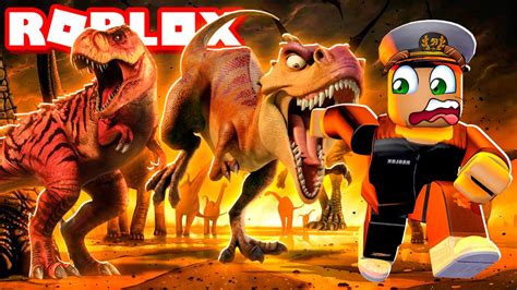 I Was Chased By Dinosaurs In Roblox Youtube