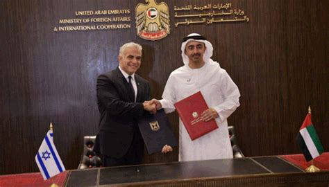 Israel And Uae Sign Economic And Trade Agreement J Wire