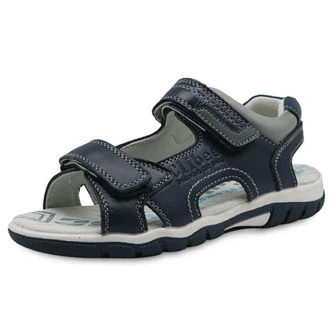 Brand New Summer Boys Genuine Leather Sandals Children Big Kids Beach