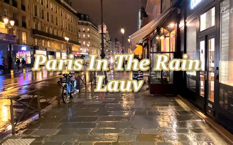 Lauv Paris In The Rain I Am Betty I Am Betty