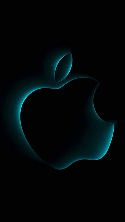 Glowing apple art iPhone Wallpaper 4K - iPhone Wallpapers | Iphone ...