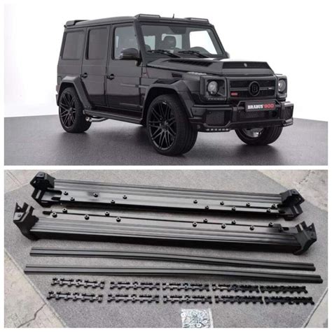 High Quality Aluminum Alloy Running Boards Side Step Bar Pedals For Mercedes Benz G Class W463