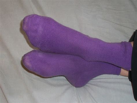 Purple Socks Sockstargirl Flickr