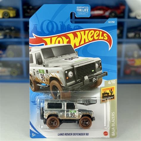 Hot Wheels Land Rover Defender Baja Blazers Zamac