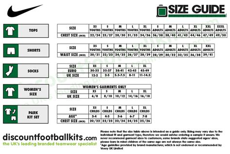 Football Glove Size Chart Nike Images Gloves And Descriptions