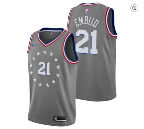 Philadelphia 76ers City Edition Jersey Joel Embiid Thanosport