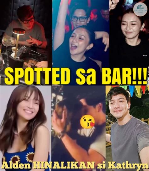 Kathryn Bernardo At Alden Richards Namataan Sa Stardust Lounge Latest