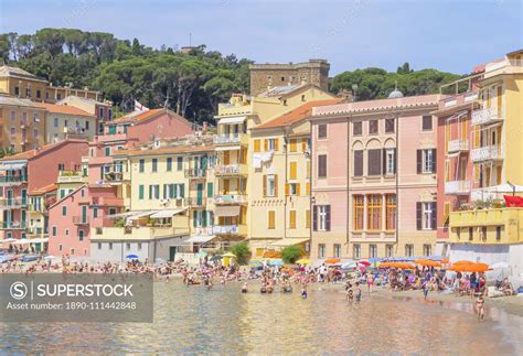 Bay Of Silence Beach Sestri Levante Liguria Italy Europe SuperStock