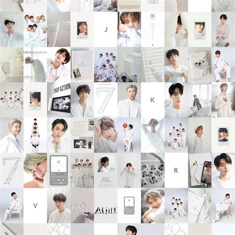 Bts Wall Collage Kit Aesthetic Etsy