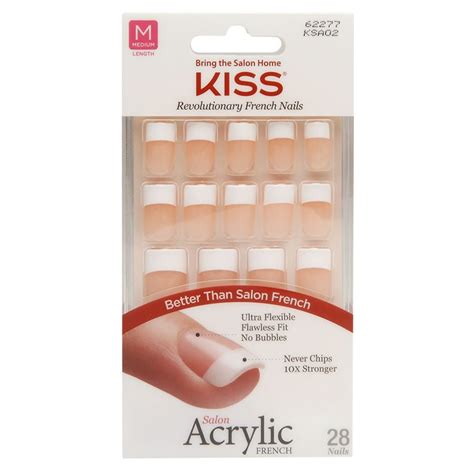 Kiss Salon Acrylic French Nail Kit Sugar Rush Walgreens