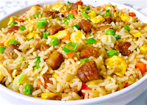 Arroz Con Carne De Cerdo Y Vegetales Lobby Market