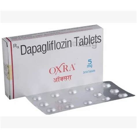 Dapagliflozin 5mg Tablet Packaging Size 1x14 At Rs 150 Stripe In