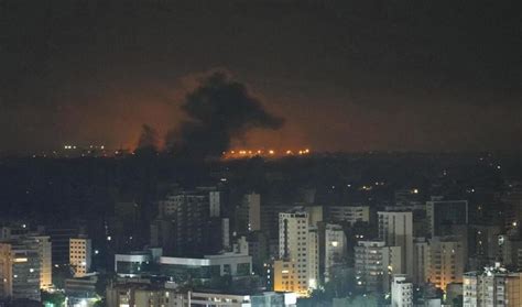 Guerre Au Proche Orient Combats La Fronti Re Libanaise Frappes