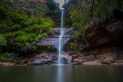 Minnehaha Falls, Katoomba Blue mountains NSW - Pioneer walks