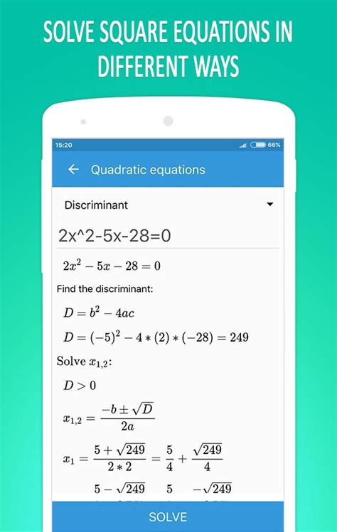 Math Equation Solver APK for Android Download