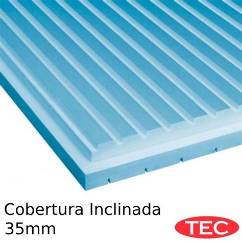 Xps Poliestireno Extrudido Canelado Isolamento Rooftec Pt 35mm