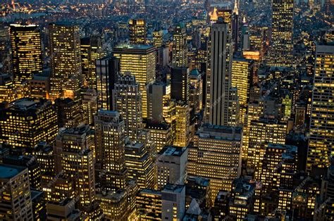 Free Photo Birds Eye View Shot Of New York Manhattan In Usa