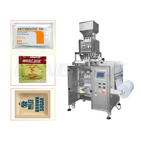 Automatic Multi Track Sugar Salt Small Sachet Packing Machine China Automatic Sachet Packing