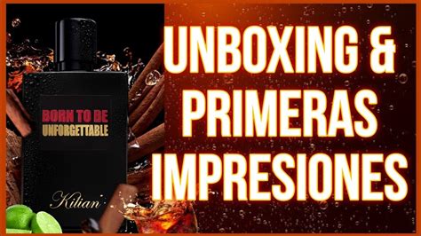 Nuevo Kilian Born To Be Unforgettable Unboxing Primeras