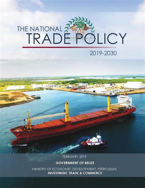 The National Trade Policy 2019 2030 Directorate General For Foreign