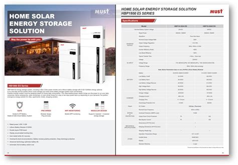 Must Energy PH1100 PRO Series 5KW Solar Inverter Datasheet ENF