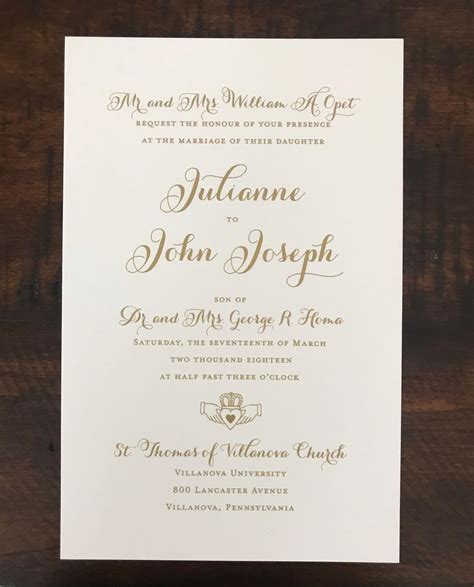 Wedding Invitation Etiquette How To Include Parents Names On Paper