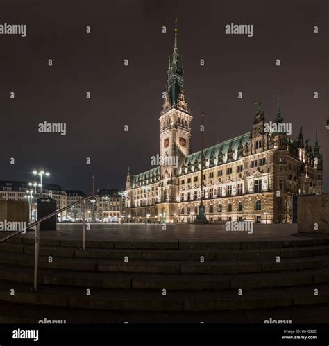 Hamburg City Hall Stock Photo - Alamy