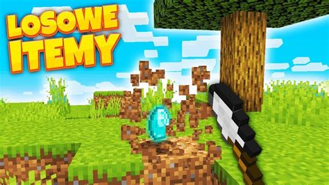 Minecraft Ale Z Dirta S Losowe Itemy Youtube