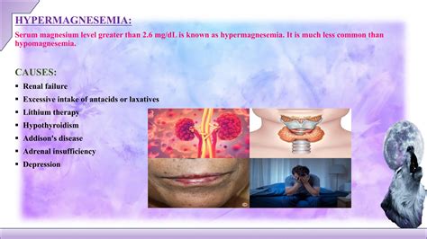 Magnesium Electrolyte Imbalance Hypermagnesemia And Hypomagnesemiapdf