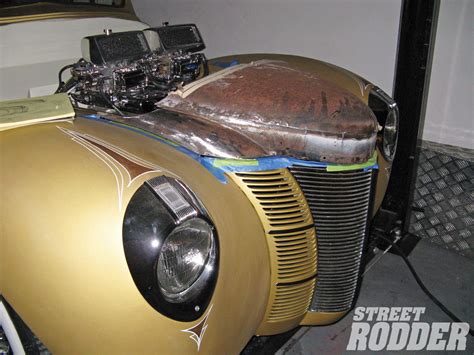 1940 Ford Deluxe Hood