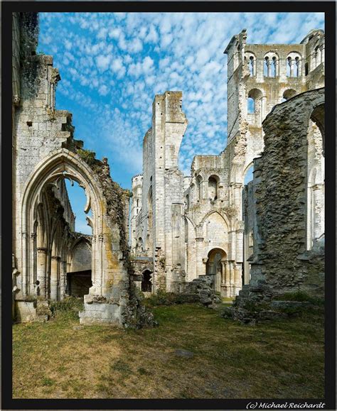 Ruinen Der Abtei Von Jumieges Ruins Of Jumieges Abbey Flickr