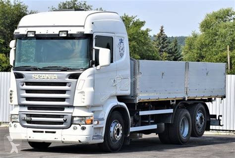 Camion Scania Ribaltabile R 580 V8 Kipper 625 M Topzustand 6x2