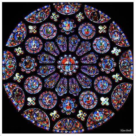 Stained Glass Of Chartres Cathedral By Klaradrielle On Deviantart